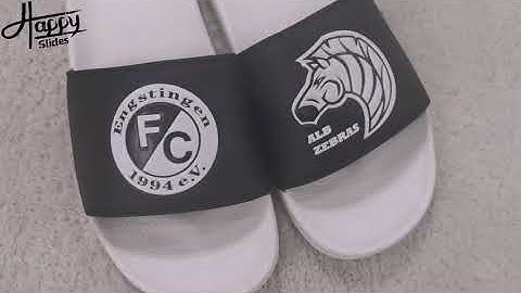 Custom LOGO/Style Slide Slippers, Slide Sandal (EMBOSS LOGO)