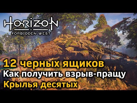 Horizon Forbidden West | Все черные ящики | Как найти | Легендарная взрыв-праща Крылья десятых