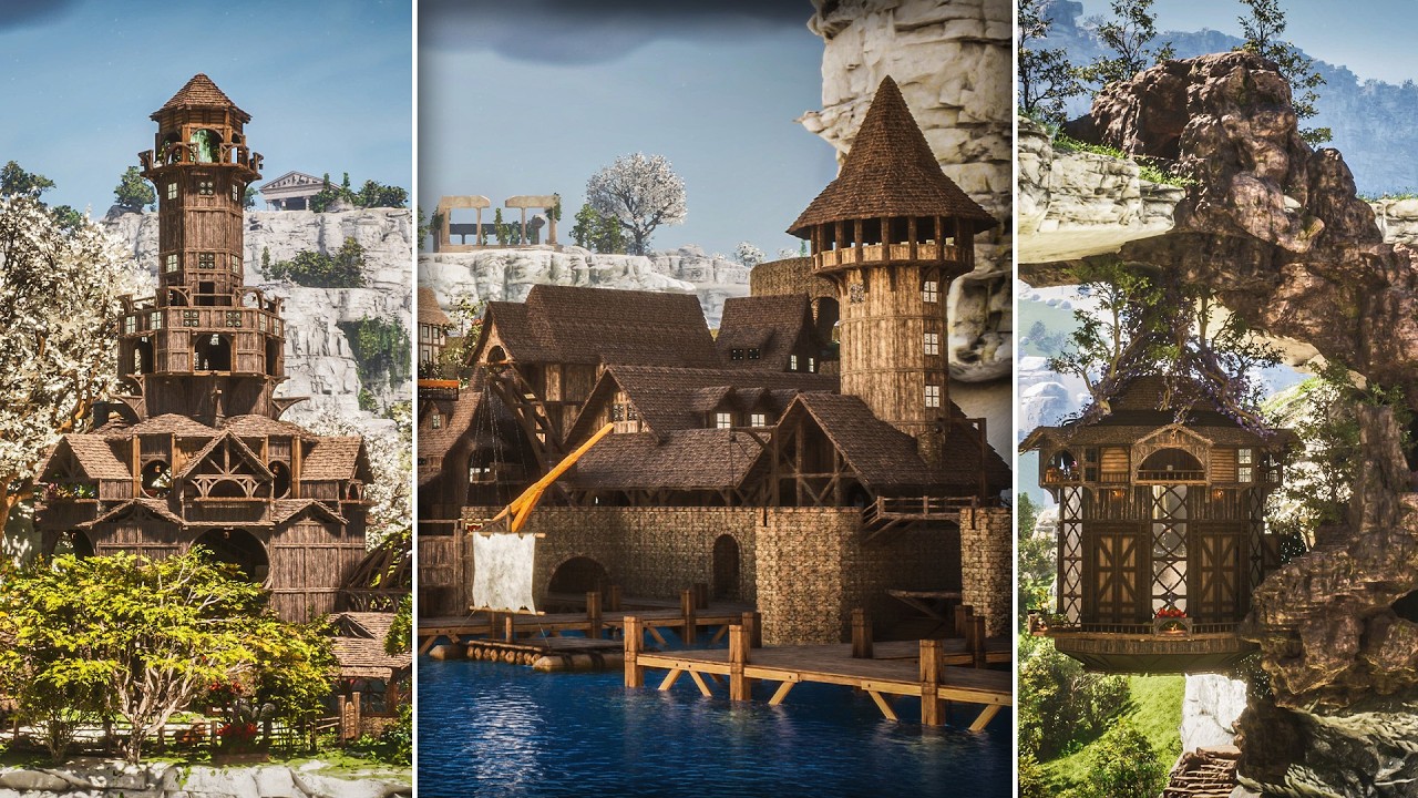 I Organized a Medieval Fantasy Build Challenge in ARK: Survival ...