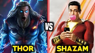 Thor Vs Shazam in Hindi || Movies and Comics Comparison || Marvel Vs DC in Hindi || Ep 11