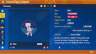 Mew (Support) - Random Players #1 - 7 Star Delphox Raid - Pokemon Scarlet/Violet