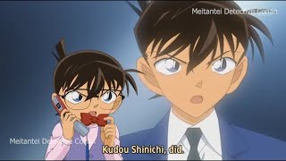 🔥 kudo shinichi saves ran | detective conan new ep 🔥