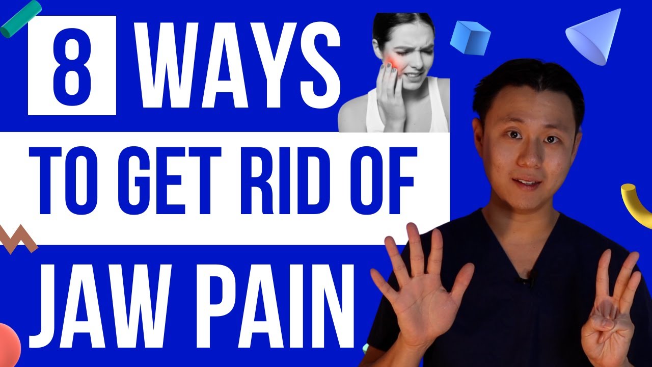 Treat TMJ Pain AT HOME | 8 WAYS TO GET RID OF JAW PAIN