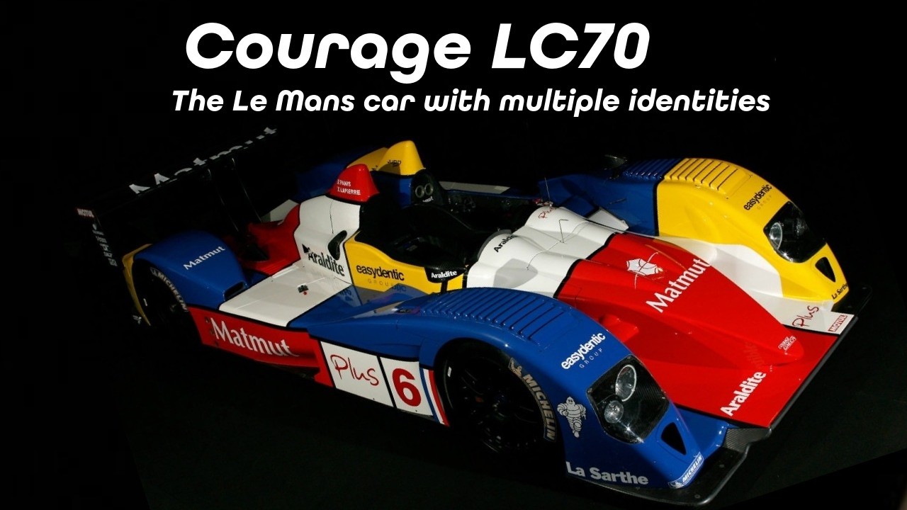 1/43 Courage-Oreca LC70-YGK 東海大学-YGK Courage LC70: The iconic Le Mans car which wore many different