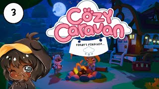 Cozy Caravan Gameplay 🐮🥕Pt. 3|No Commentary + Snow Ambience ❄️|Chill Gameplay for Background