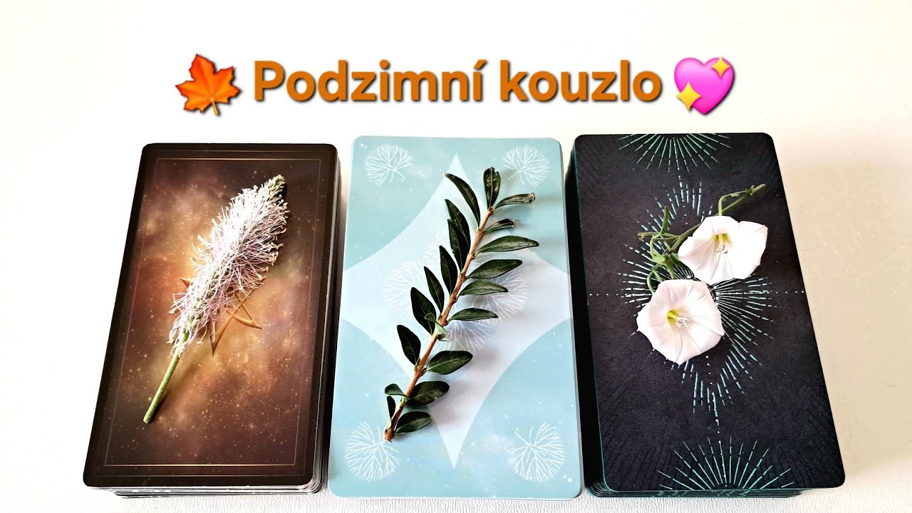 Tajemství podzimu🍁 Co Tě čeká?✨️💖✨️🍀✨️