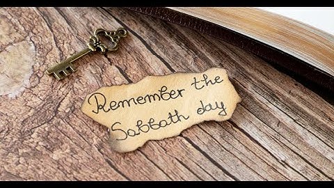 How to Keep the Sabbath (Part 2)