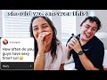 answering awkward questions you asked us😬(& tik tok cookie recipe)