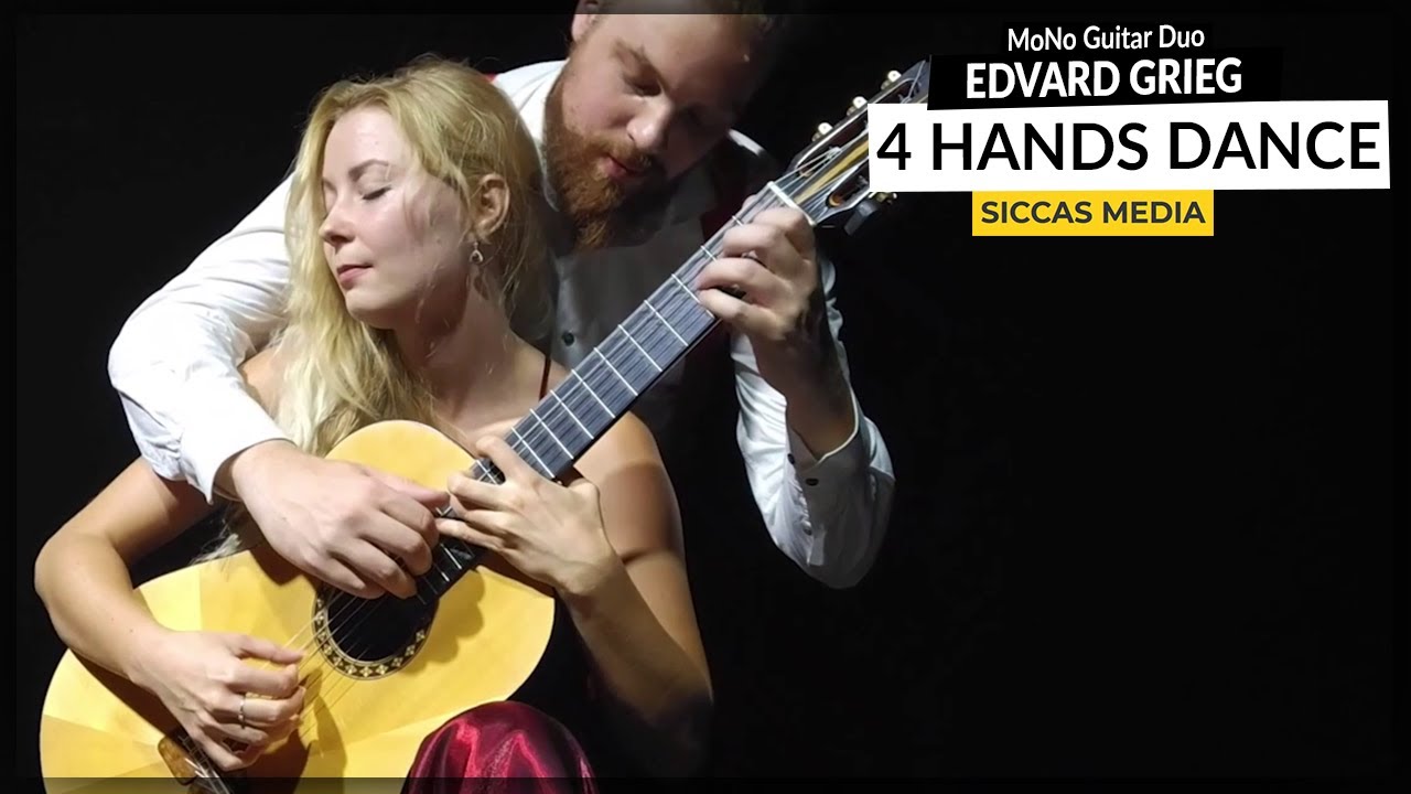 Anitra's Dance by E. Grieg - 4 Hands & 1 Guitar | MoNo Guitar Duo for ...