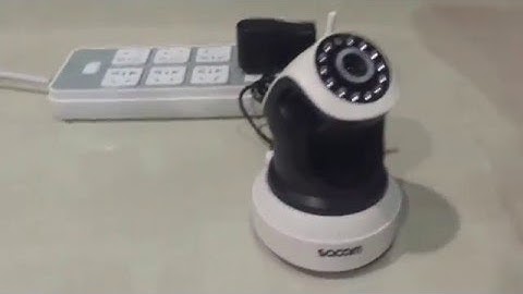 How to Connect Sacam 72M1WL Wireless IP Camera to WIFi App  HomeC