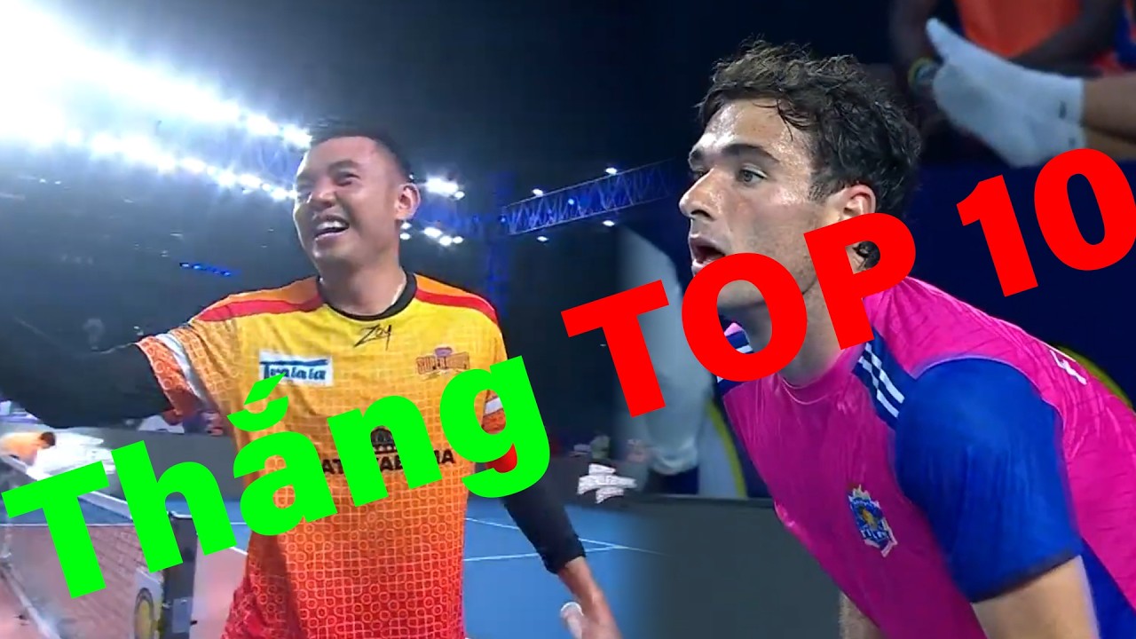 Pickleball Đơn nam Lý Hoàng Nam vs Jack Foster giải WPL