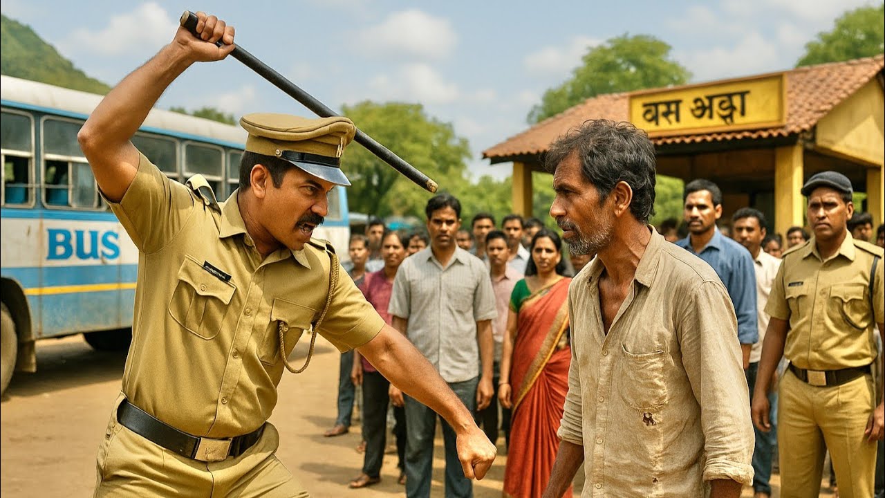 SP साहब गरीब ड्राइवर बनकर बस अड्डे पर पहुँचे ; दरोगा ने थप्पड़ मारा और पैसे लुटे फिर जो हुआ ....