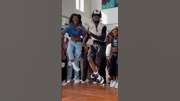 REALCESH dances to an amapiano ￼routine at DWP academy dance class 2025