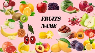 fruit name in english and urdu | list of fruits name | Differant types of fruit #fruits