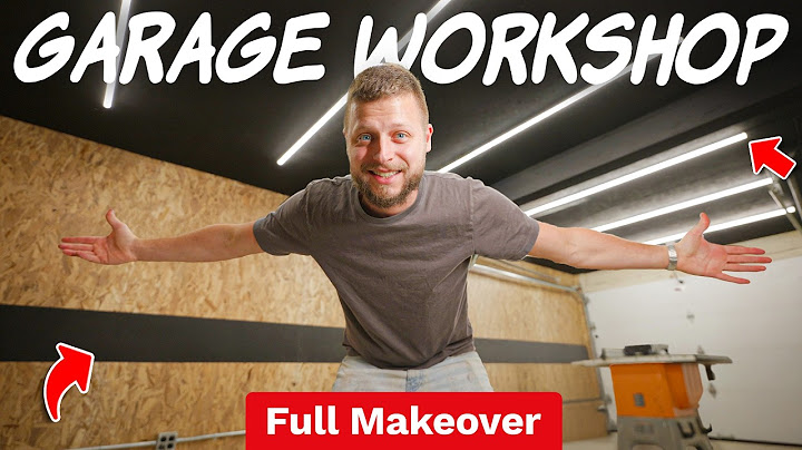 I Built My Dream GARAGE WORKSHOP (Full Build OSB - DIY Makeover)