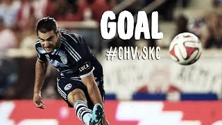 Goal Graham Zusi Makes Himself Some Space And Fires Home Chivas Usa Vs Sporting Kansas City