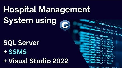🩺 Hospital Management System | C# | SQL Server | Visual Studio | CRUD Project