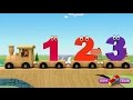 10 Little Numbers song for Children | 3D Train Numbers song