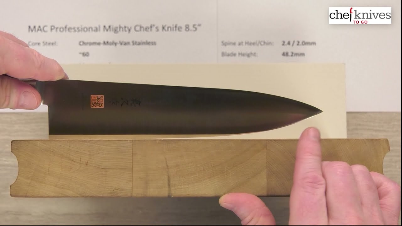 Mac Knife Professional 8 Inch Hollow Edge Chef Knife