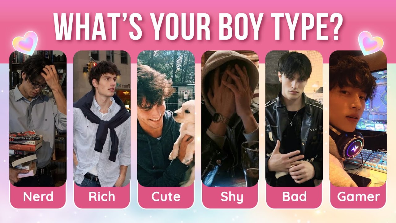 What’s Your Boy Type? 💙🎮 | Aesthetic Personality Quiz (Part 1)