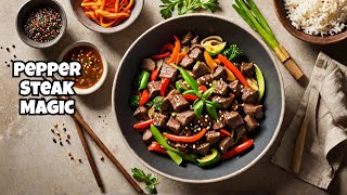 Easy way to Make the tastiest pepper Steak recipe for your family -Stir fry