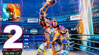 Real Steel Boxing Champions - Gameplay Walkthrough Part 2 - Noisy Boy Purple (Android Games) screenshot 4