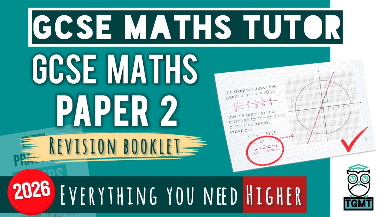 Every Unseen Topic you NEED for Paper 2 GCSE Maths Revision | Grade 6-9 | Higher | 3rd June 2026
