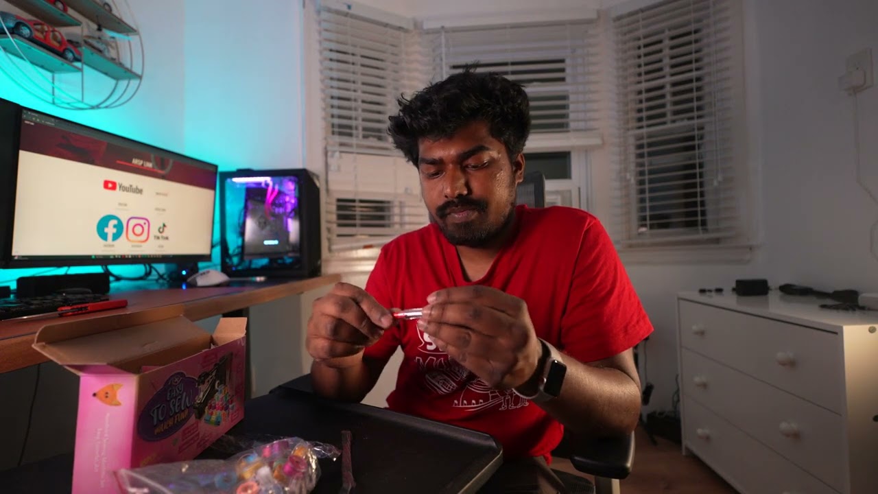 Portable Sewing Machine Setup