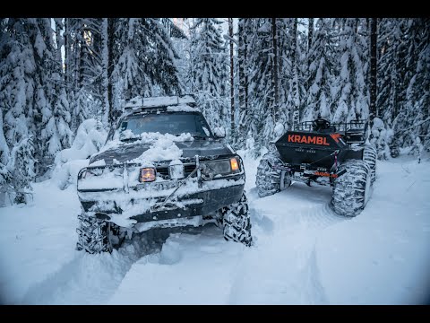 Видео: Зимний выезд на оффроуд вместе с OFFROADSPB