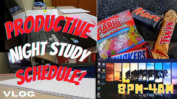 PRODUCTIVE NIGHT STUDY SCHEDULE ✨ | Study Vlog(CBSE CLASS 10) | Ansh Agarwal