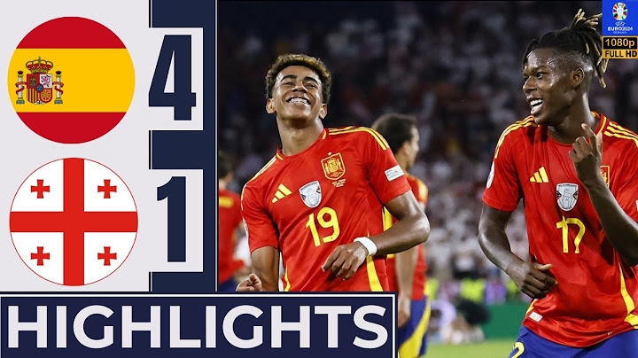 Espagne 🇪🇸 vs Géorgie 🇬🇪 4-1|Rodri, Fabian Ruiz, Olmo, Nico Williams EN FEU |Résumé & Buts EURO 2024