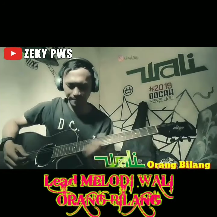Lead Melodi Wali Band - Orang Bilang ( Gitar Akustik ) Album Hits
