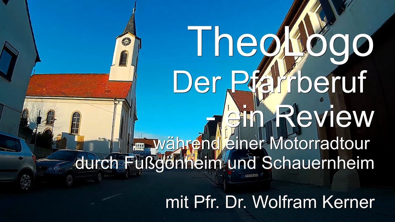 Der Pfarrberuf, ein Review - TheoLogo mit Pfr. Dr. Wolfram Kerner