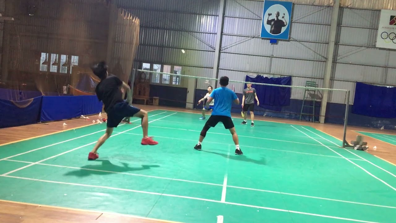 3700 Badminton Exchange Hai Chau District Cultural Sport Center And An