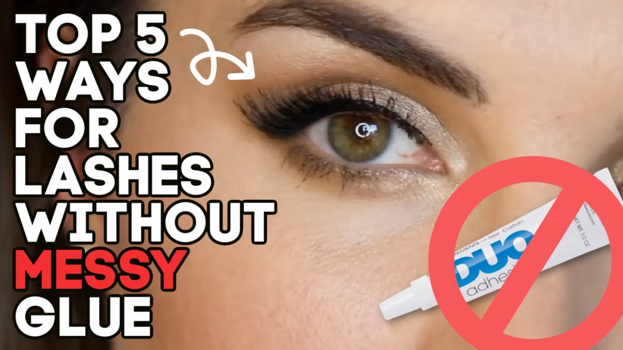 How to Fix Fake Eyelashes Falling Off Without Glue?