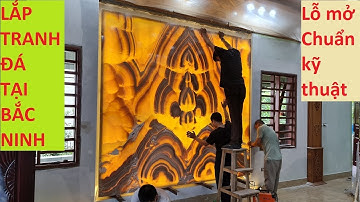 Lắp Đặt Tranh Đá Đối Xứng tại TP Bắc Ninh [tranhdadoixung.vn]