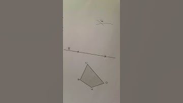 Symétrie axiale méthode avec le compas #maths #education #drawing