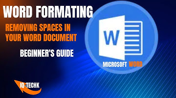 Fix spacing in a modified justify format paragraph in Word/Remove The White Space Between Words.2024
