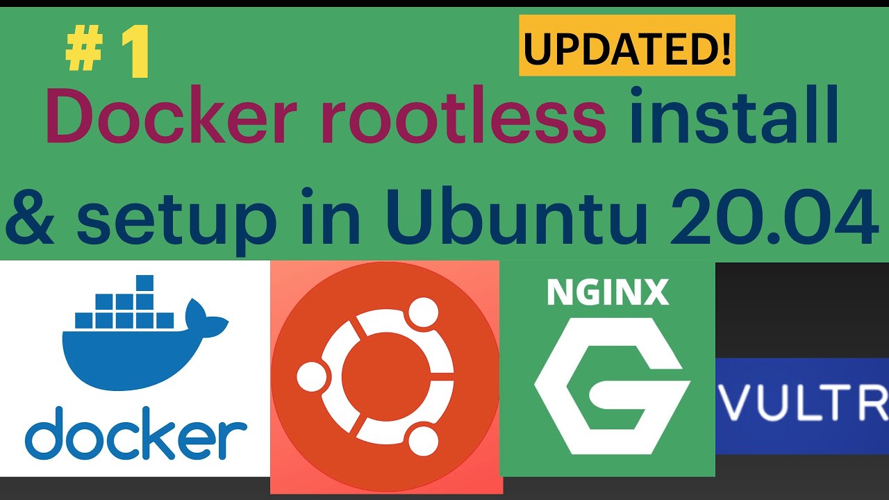 Docker rootless install and setup in Ubuntu - YouTube