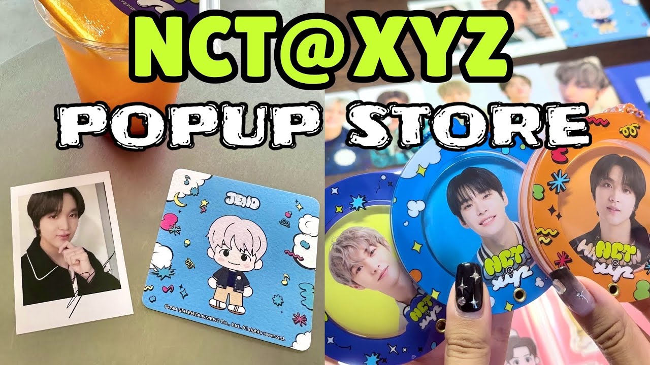 【オタ活Vlog】NCT@XYZ POPUP STORE 購入品紹介