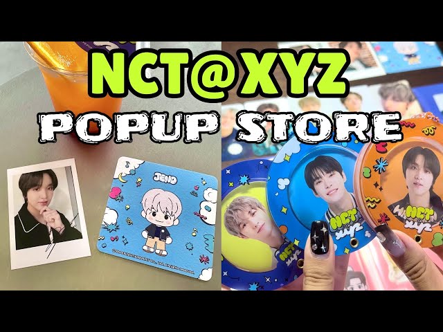 オタ活Vlog】NCT@XYZ POPUP STORE 購入品紹介 - YouTube