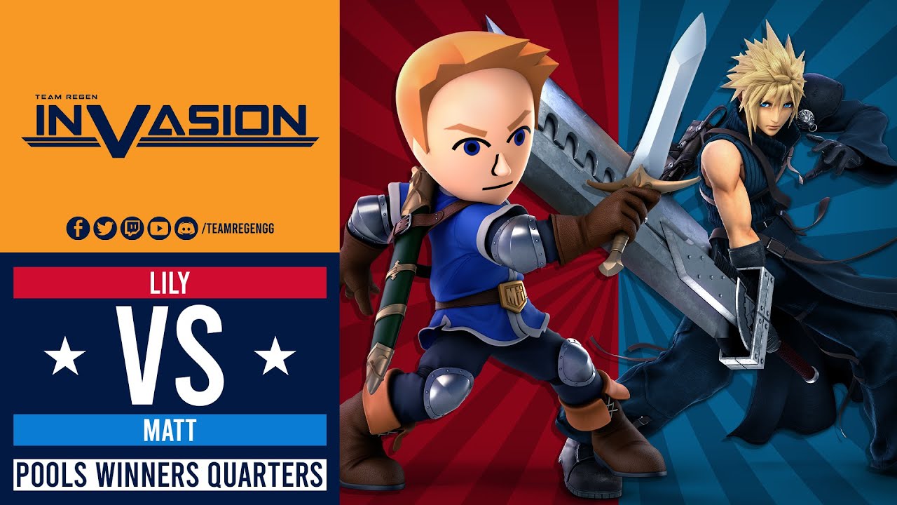 Invasion April 2023: Pools Winners Quarters - Lily (Mii Sword/Kazuya ...