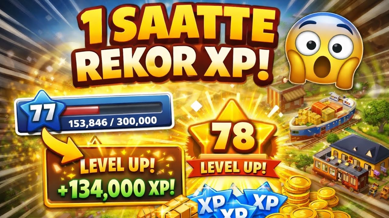 1 saatte rekor Xp KASTIM ! |  Sizce 1 saatte kaç ex pi kasmış olabilirim? 😱  \ LVL 77🌼