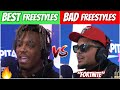 BEST FREESTYLES EVER vs WORST FREESTYLES EVER!