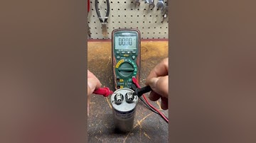 Quick way to test a capacitor!!