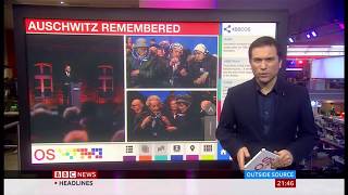 75th anniversary of Auschwitz (Holocaust) commemorations (Poland/(Global)) - BBC - 27th January 2020