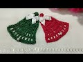 🎄ENCOMENDA DE #natal / TOALHA DE LAVABO COM ENFEITES#natale@rosedocecroche2018