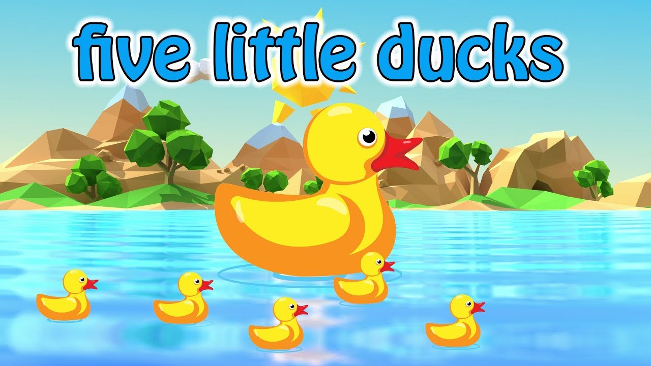 Five Little Ducks – Animated Songs - YouTube