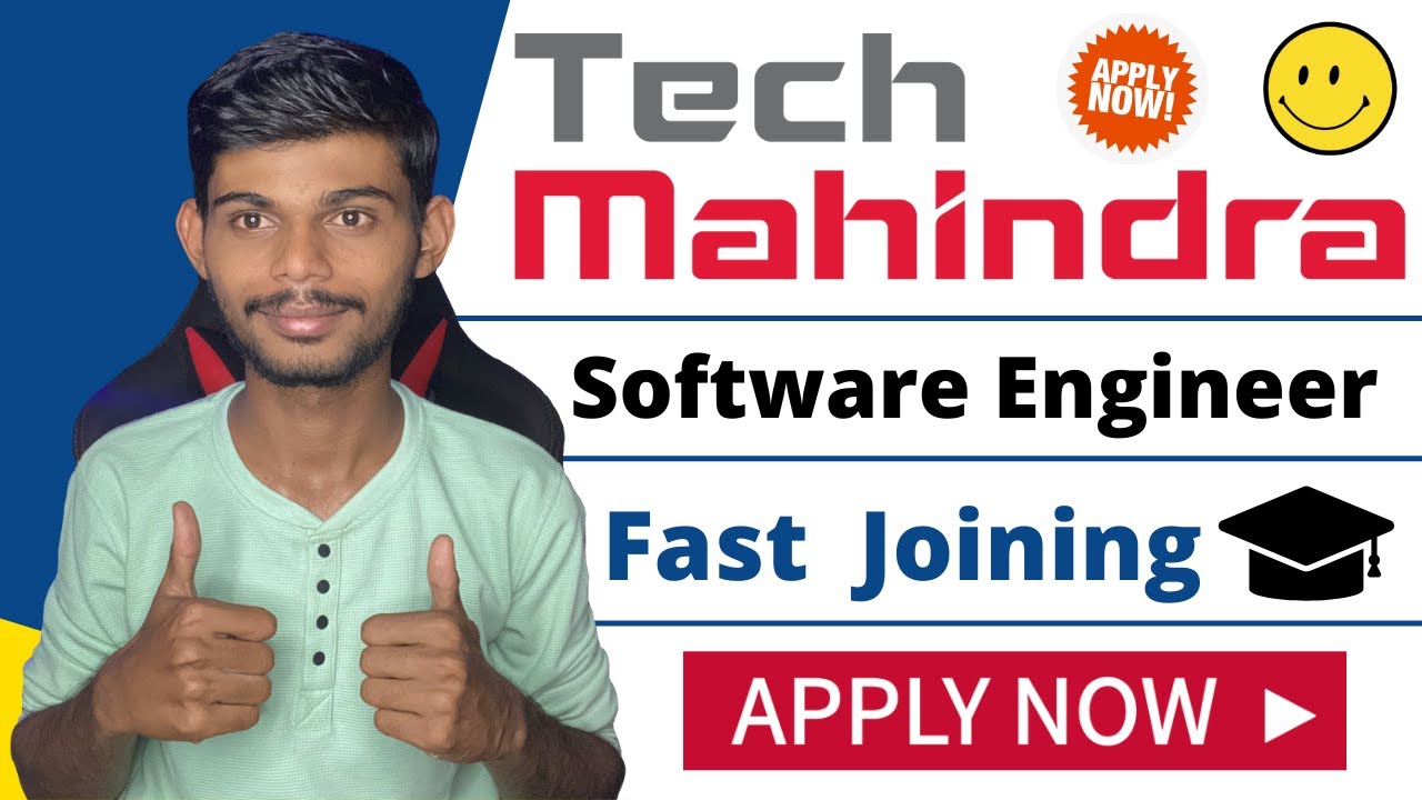Tech Mahindra Off Campus Drive 2022 | Role Software Engineer | Apply ...