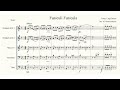 Funiculi Funicula by  Luigi Denza // Brass Quintet Sheet Music